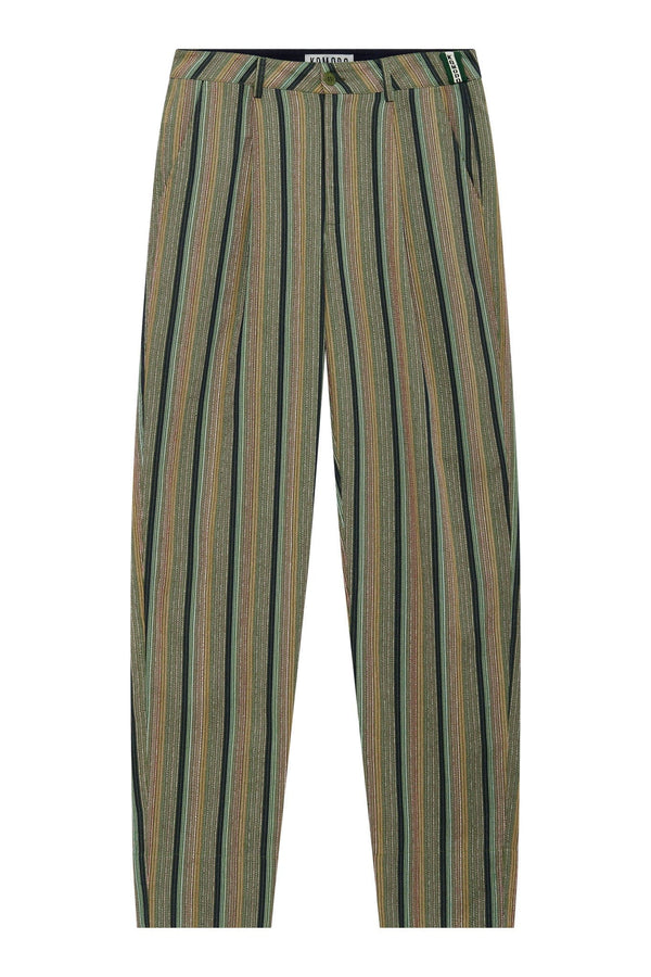 KOMODO BOWIE - Organic Cotton Trouser Green