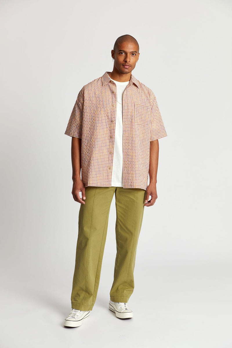 KOMODO CASPAR Organic Cotton Men's Shirt - Check