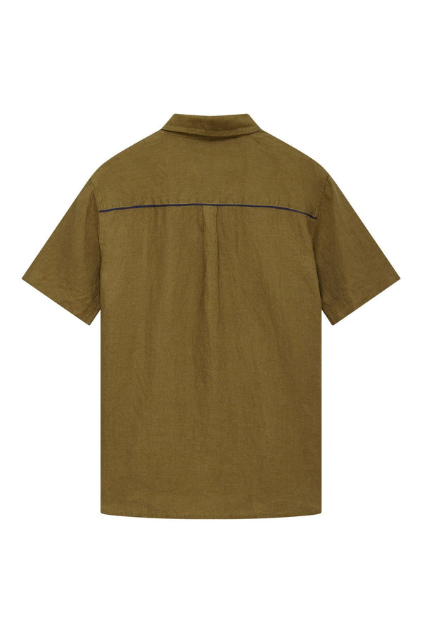 KOMODO DINGWALLS - Linen Shirt Khaki