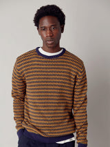 Immaculate Vegan - KOMODO Kai Men's GOTS Organic Cotton Jumper | Mustard Extra Large