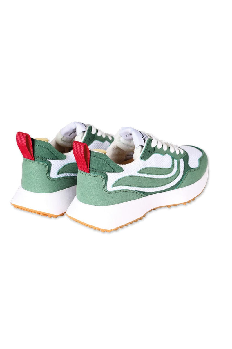 KOMODO G-MARATHON Eco Trainer by GENESIS White & Green