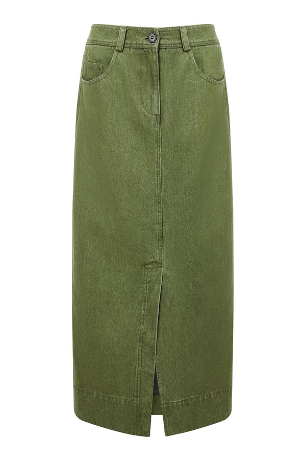 KOMODO GRACE SKIRT - Green Wash