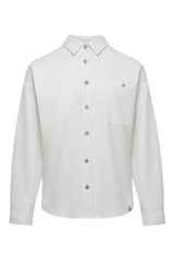 Immaculate Vegan - KOMODO HANAKO - Organic Cotton Seersucker Shirt White
