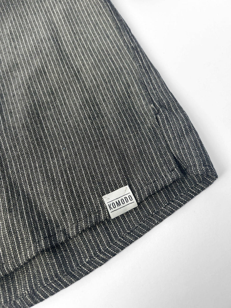 KOMODO HANAKO SHIRT - Monochrome Stripe