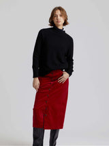 Immaculate Vegan - KOMODO Isabel Women's Organic Cotton Skirt | Cherry