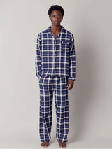 Immaculate Vegan - KOMODO Jim Jam Men's Organic Cotton Pyjama Set | Dark Navy