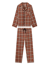 Immaculate Vegan - KOMODO JIM JAM PYJAMA WOMENS SET - Clay