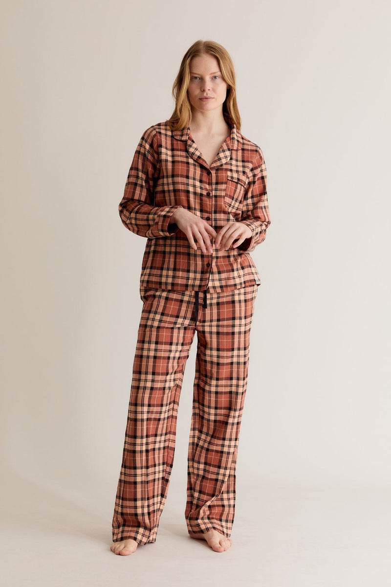 KOMODO JIM JAM PYJMAMA WOMENS TROUSER - Clay