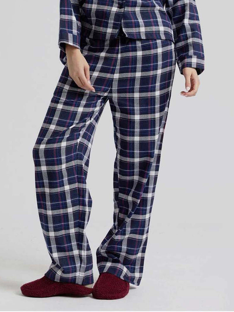 KOMODO Jim Jam Women's Organic Cotton Pyjama Trousers | Dark Navy