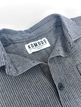 Immaculate Vegan - KOMODO JUDE SHIRT - Monochrome Stripe