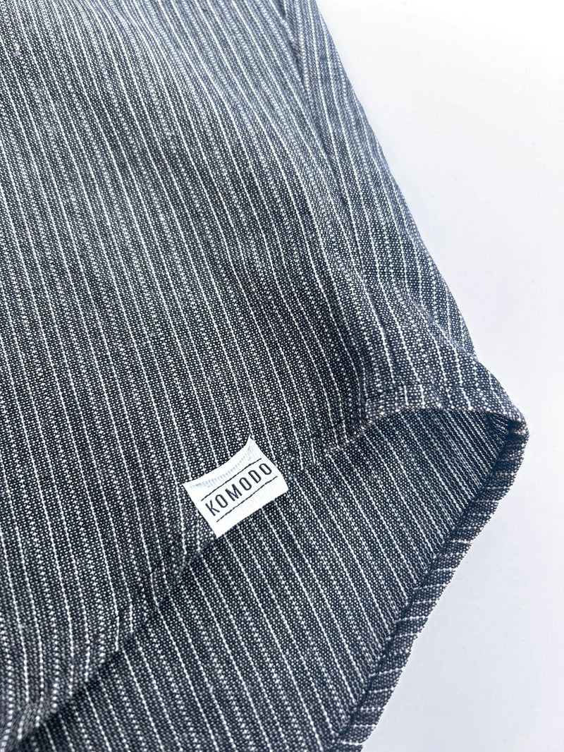 KOMODO JUDE SHIRT - Monochrome Stripe