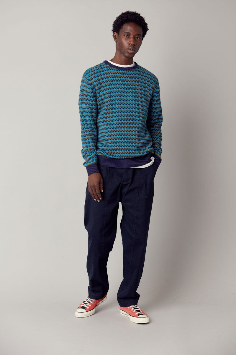 KOMODO KAI - GOTS Organic Cotton Jumper French Blue