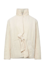 Immaculate Vegan - KOMODO KENEILA Organic Corduroy Coat - Winter White