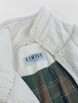 Immaculate Vegan - KOMODO KENEILA Organic Corduroy Coat - Winter White