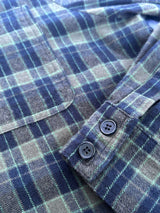 Immaculate Vegan - KOMODO KENJI SHIRT - Navy Check