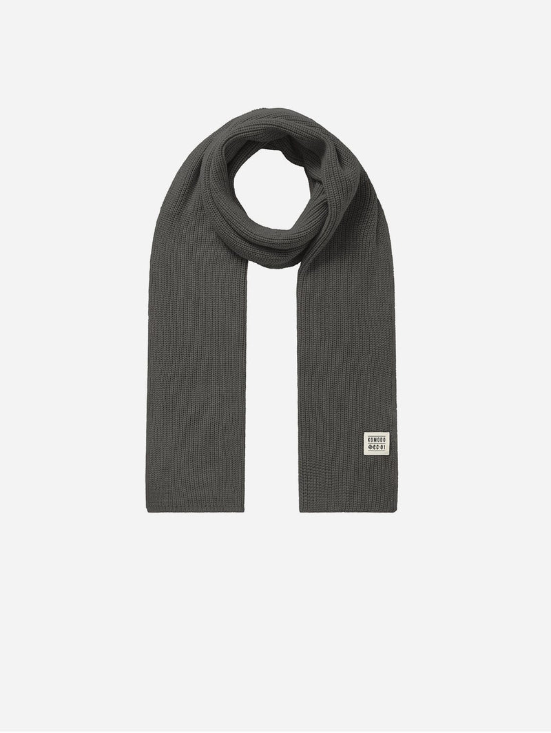 KOMODO London Unisex Organic Cotton Scarf | Grey