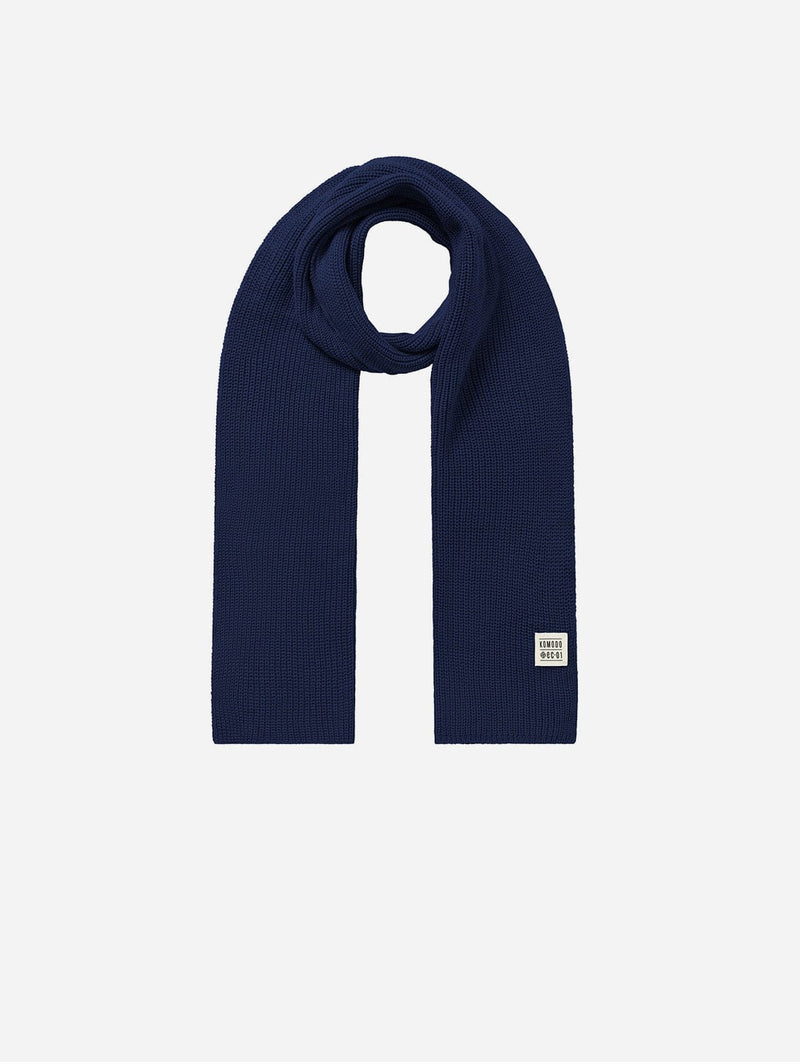 KOMODO London Unisex Organic Cotton Scarf | Navy