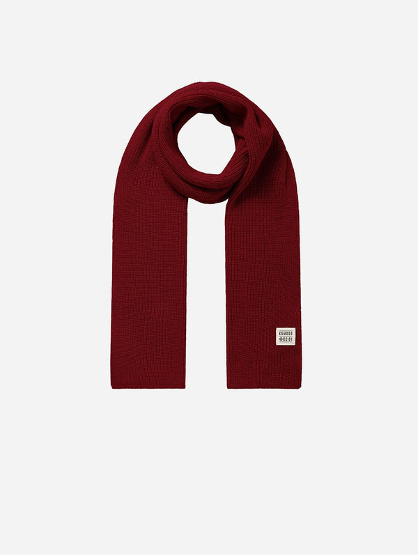 KOMODO London Unisex Organic Cotton Scarf | Red