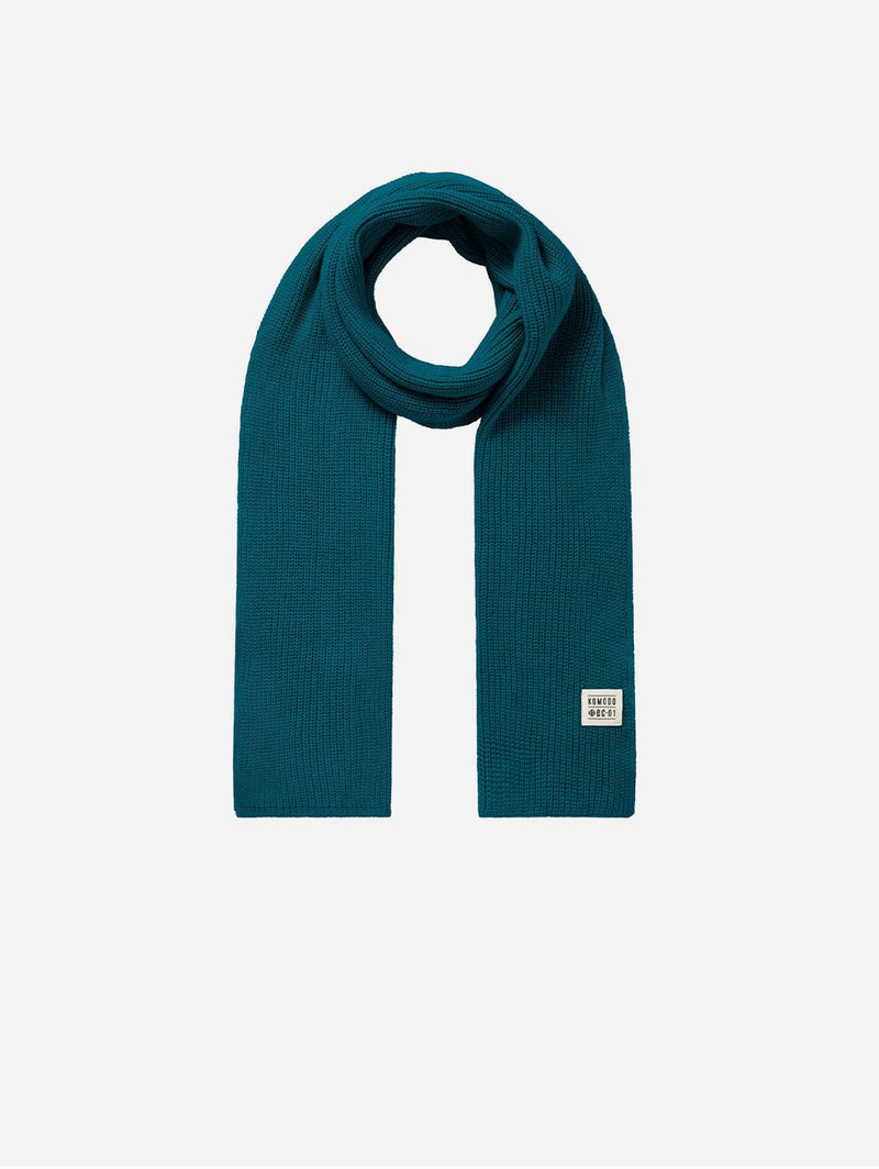 KOMODO London Unisex Organic Cotton Scarf | Teal