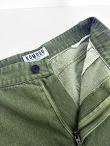 Immaculate Vegan - KOMODO MAKULU TROUSER - Green Wash