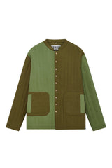 Immaculate Vegan - KOMODO MILO - Organic Cotton Jacket Green Patchwork