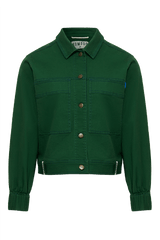 Immaculate Vegan - KOMODO NEPTUNE forest green cotton jacket