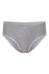 Immaculate Vegan - KOMODO PALOMA Lace Briefs - Grey