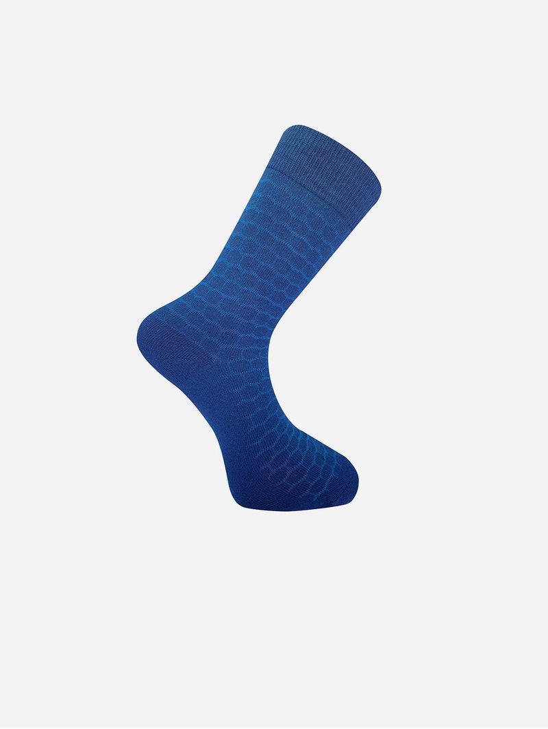 KOMODO Dots Unisex Organic Cotton Socks | Blue S