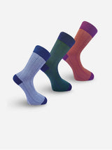 Immaculate Vegan - KOMODO Herringbone Unisex Organic Cotton Socks | Multiple Colours S