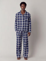 Immaculate Vegan - KOMODO Jim Jam Men's GOTS Organic Cotton Pyjama Set | Dark Navy S