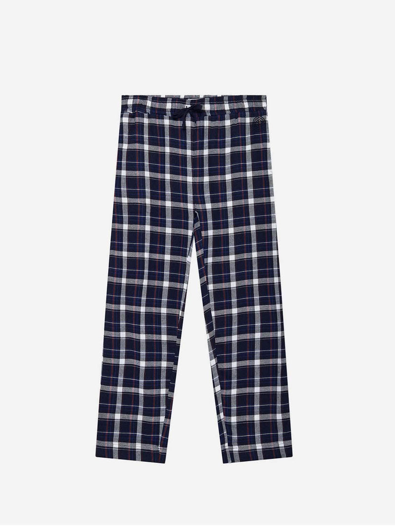 KOMODO Jim Jam Men's Organic Cotton Pyjama Trousers | Dark Navy S