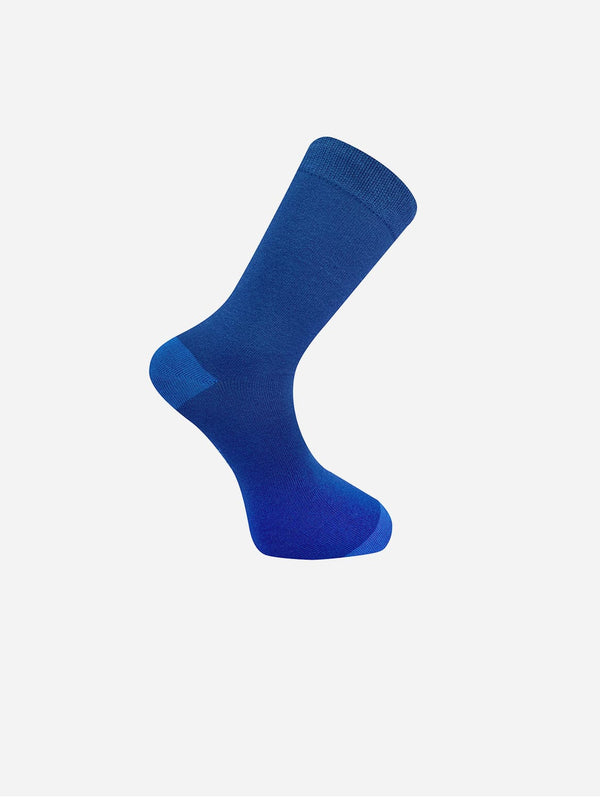 KOMODO Punchy Unisex Organic Cotton Socks | Blue S