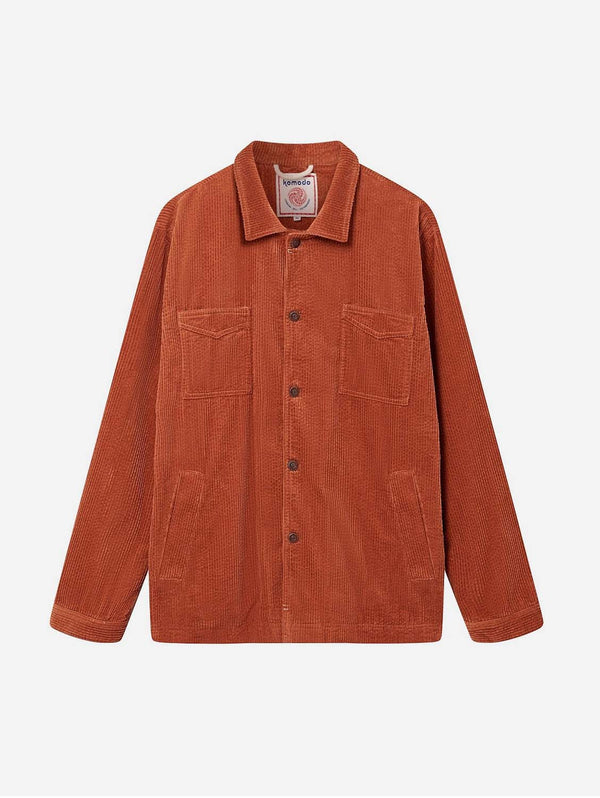 KOMODO Stanley Men's Organic Cotton Corduroy Jacket | Ginger S