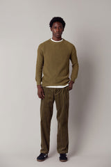 Immaculate Vegan - KOMODO SERGIO - GOTS Organic Cotton Jumper Khaki