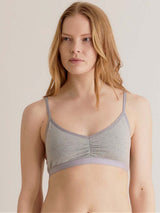 Immaculate Vegan - KOMODO Anastasia Organic Cotton Bra | Grey SIZE 1 / UK 8 / EUR 36