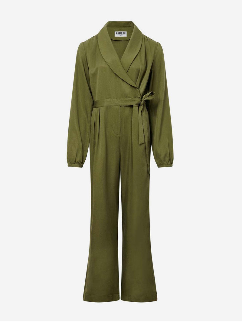 KOMODO Kangra TENCEL™ Jumpsuit | Green SIZE 1 / UK 8 / EUR 36