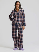 Immaculate Vegan - KOMODO Jim Jam Womens GOTS Organic Cotton Pyjama Set |  Dusty Purple SIZE 5 / UK 16 / EUR 44