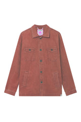 Immaculate Vegan - KOMODO STANLEY Overshirt - Red Wash