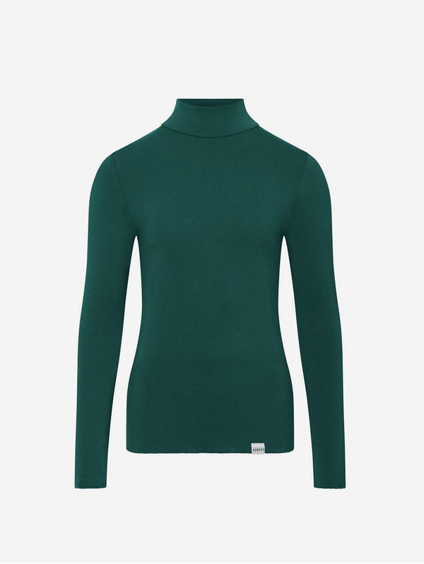 KOMODO Skinilla Women's Modal Top | Green UK8 / EU36 / US4