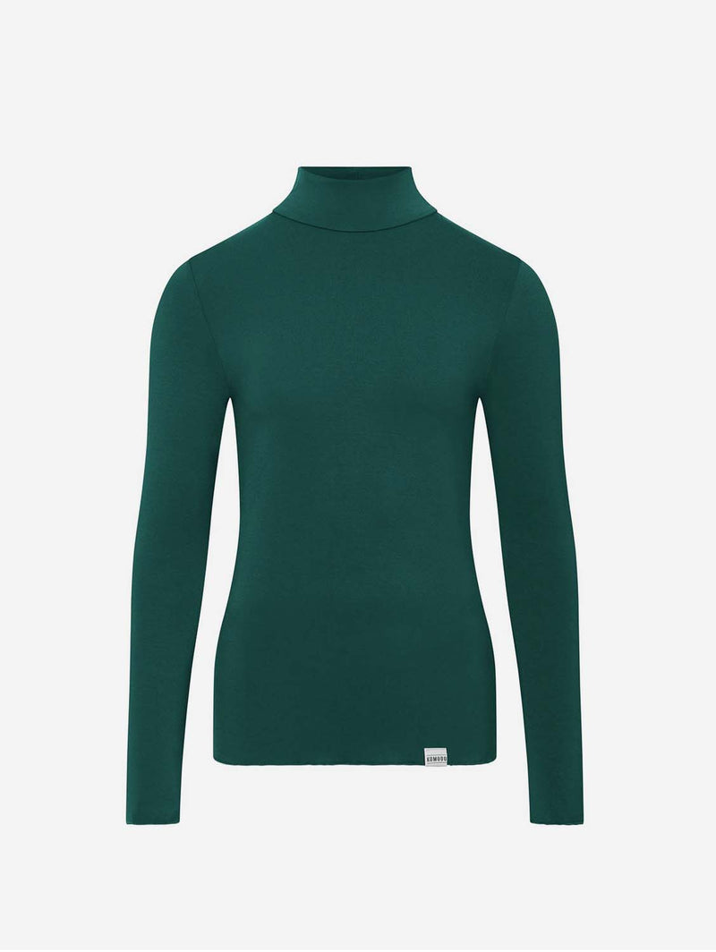 KOMODO Skinilla Women's Modal Top | Green UK8 / EU36 / US4