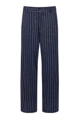 Immaculate Vegan - KOMODO YAKA TROUSER - Blue Stripe