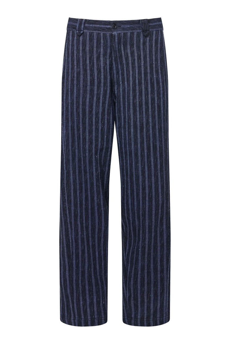 KOMODO YAKA TROUSER - Blue Stripe