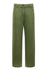 Immaculate Vegan - KOMODO YAKA TROUSER - Green Wash