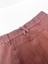 Immaculate Vegan - KOMODO YAKA TROUSER - Red Wash