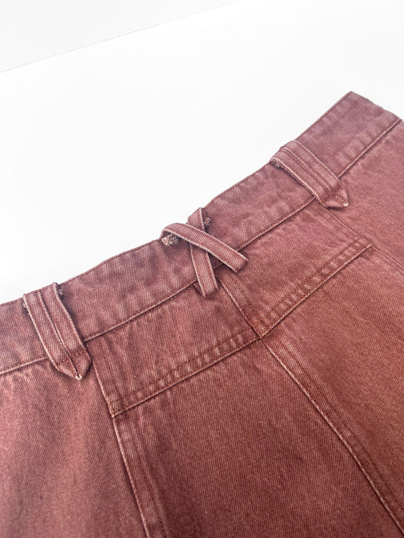 KOMODO YAKA TROUSER - Red Wash