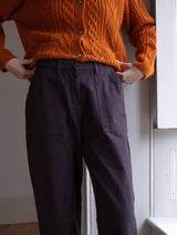 Immaculate Vegan - Margate Women's Relaxed Cotton Trousers | Dove Grey
