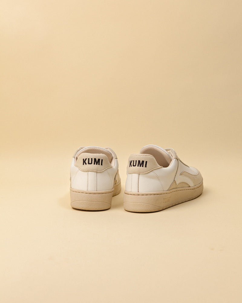KUMI Sneakers Hygge/22 Suede Bone