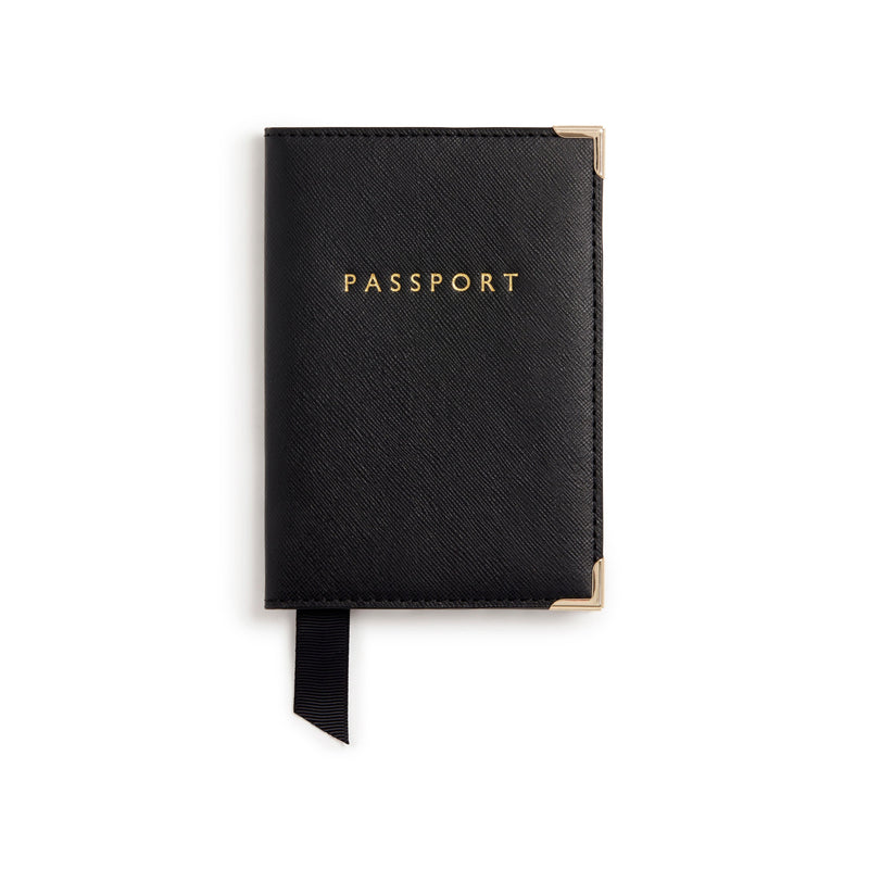 La Bante Ash Black Passport holder & Key chain Gift Box
