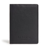 Immaculate Vegan - La Bante Nutcombe Black Passport Holder & bi-fold CC holder Gift Box