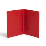 Immaculate Vegan - La Bante Nutcombe Red Passport Holder & bi-fold CC holder Gift Box